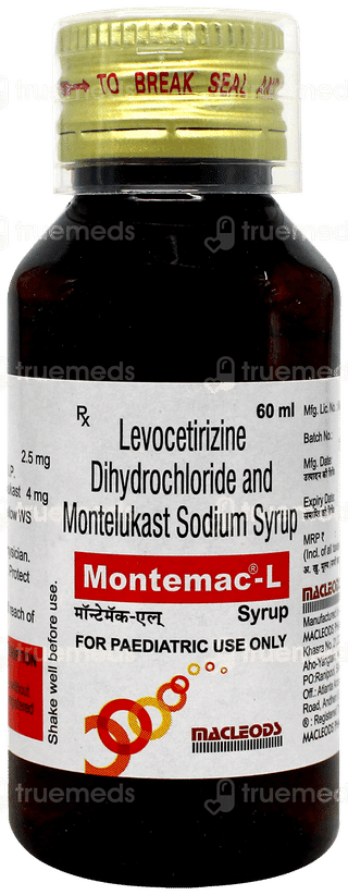 Montemac L Syrup 60Ml
